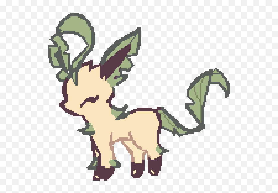 Smol Pokemon By Shinylopunny - Pixilart Fictional Character Png,Leafeon Icon