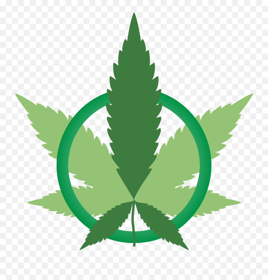 Clipart Marijuana Peace Symbol - Cannabis Png,Marijuana Transparent