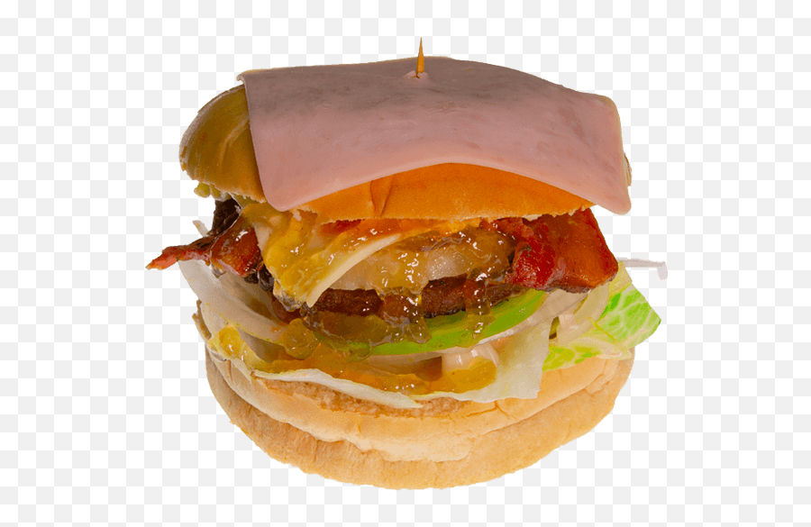 Hamburguesa Hawaiana - Fast Food Png,Hamburguesa Png