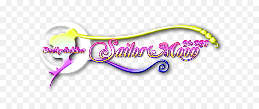 Pretty Soldier Sailor Moon Logo - Calligraphy Png,Sailor Moon Logo Png