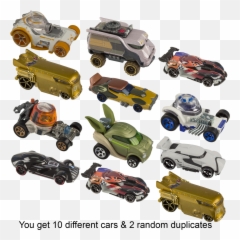 12 - Pack Star Wars Hot Wheels Cars Hot Wheels Character Cars Star Wars Cal Png,Hot Wheels Car Png