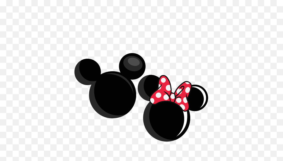 Library Of Mickey And Minnie Ears Banner Freeuse Png - Mickey Mouse And Minnie Mouse Head,Mickey And Minnie Png