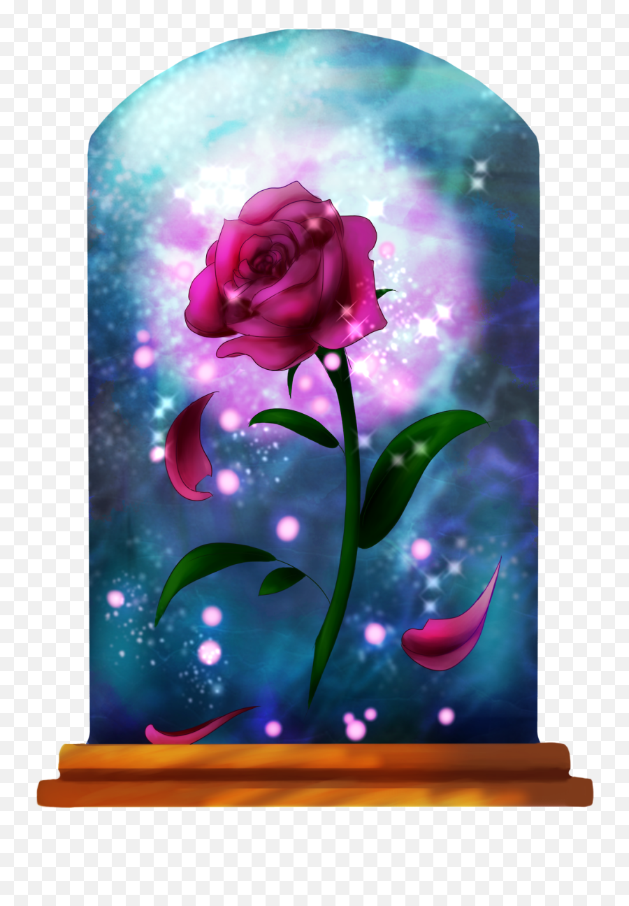 Beauty And The Beast - Beauty And The Beast Enchanted Rose Png,Beauty And The Beast Rose Png