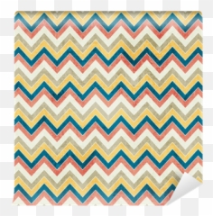 Chevron Pattern Wall Mural Pixers - png