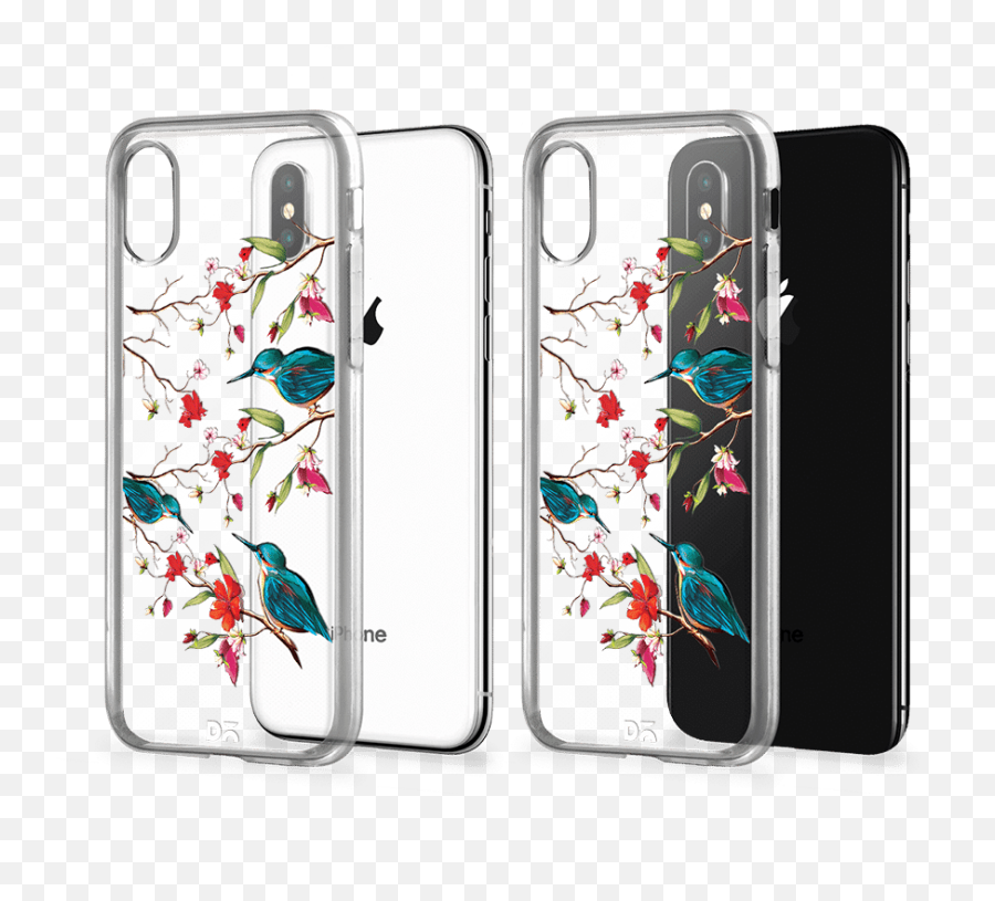 Dailyobjects Melody Birds Classic Clear Case Cover For Iphone X - Iphone Png,Iphone X Transparent