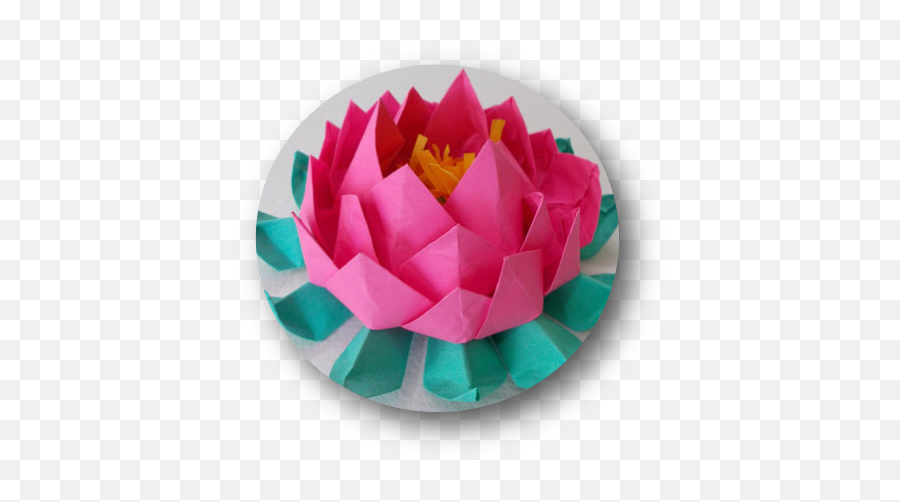Origami Lotus Maplewood Library Png