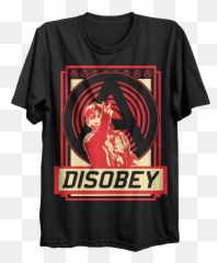 Disobey T - Shirt Anarcho Cat Tshirt Png,Red T Shirt Png