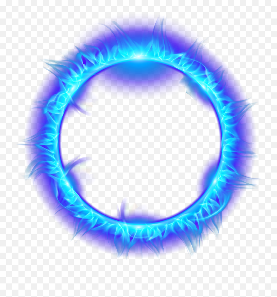 Blue Flame Burning Ring Of Fire Png - Blue Fire Ring Png,Blue Flame Transparent