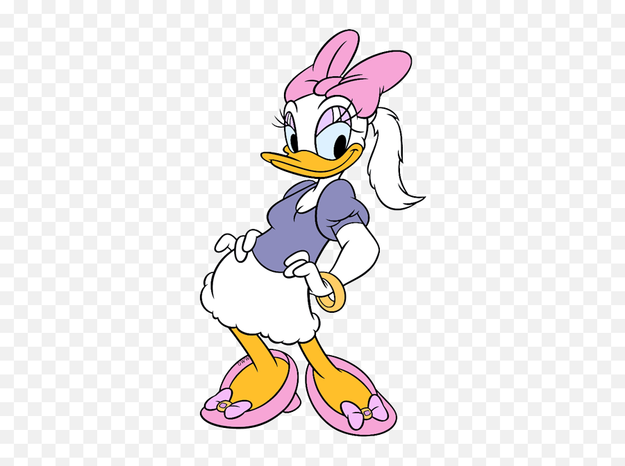 Download Duck Illustration Daisy Donald Mickey - Daisy Duck Clip Art Png,Daisy Duck Png