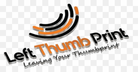 T - Shirts Leftthumbprintcom Graphic Design Png,Thumbprint Png