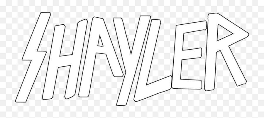 Shayler - Line Art Png,Slayer Logo Png
