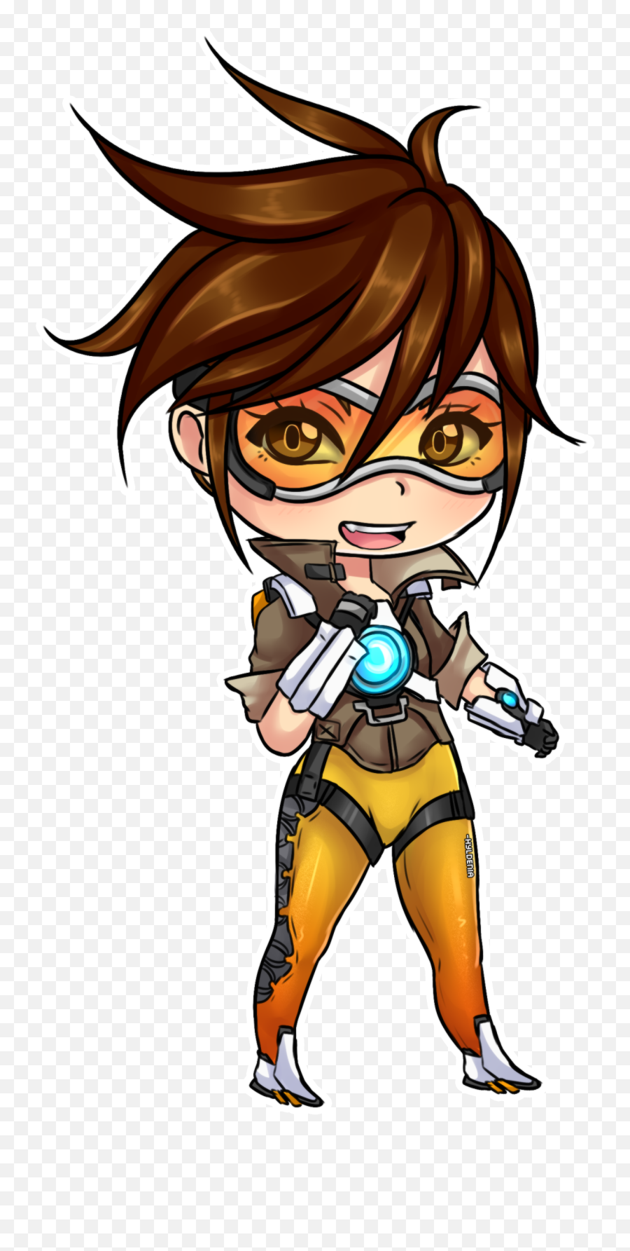 Tracer Overwatch Png - Tracer Overwatch Art,Overwatch Tracer Png