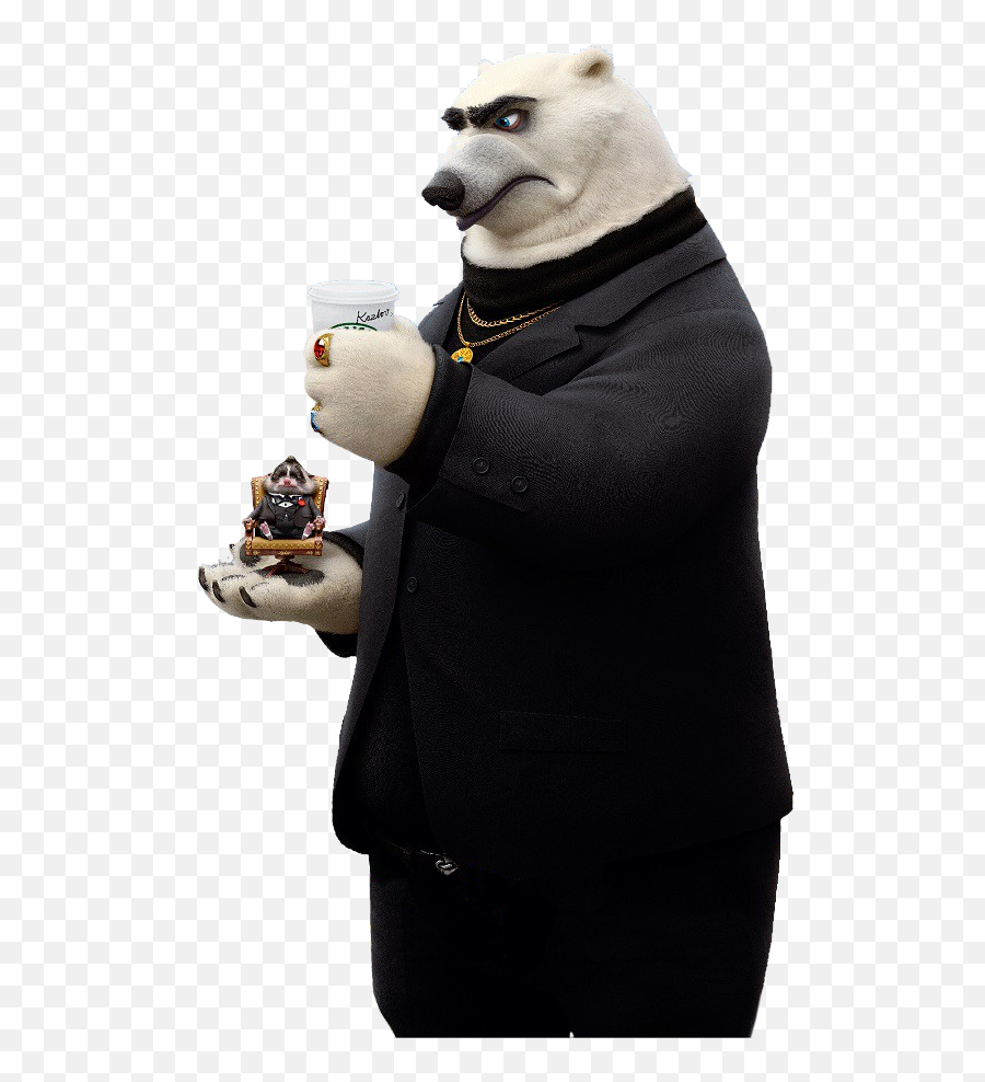 Mr Big Bodyguard Transparent Png - Polar Bear From Zootopia,Zootopia Png
