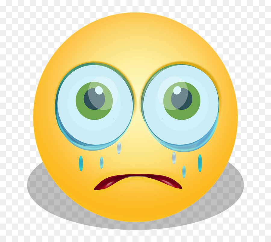 Vector Gradient Emoji Png Photos Mart - Sad Crying Emoji Meme,Gradient Circle Png