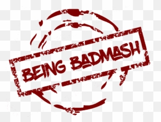 Hellboy T Shirt Beingbadmash - Calligraphy png
