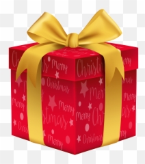 Christmas Transparent Background - Merry Gift Png
