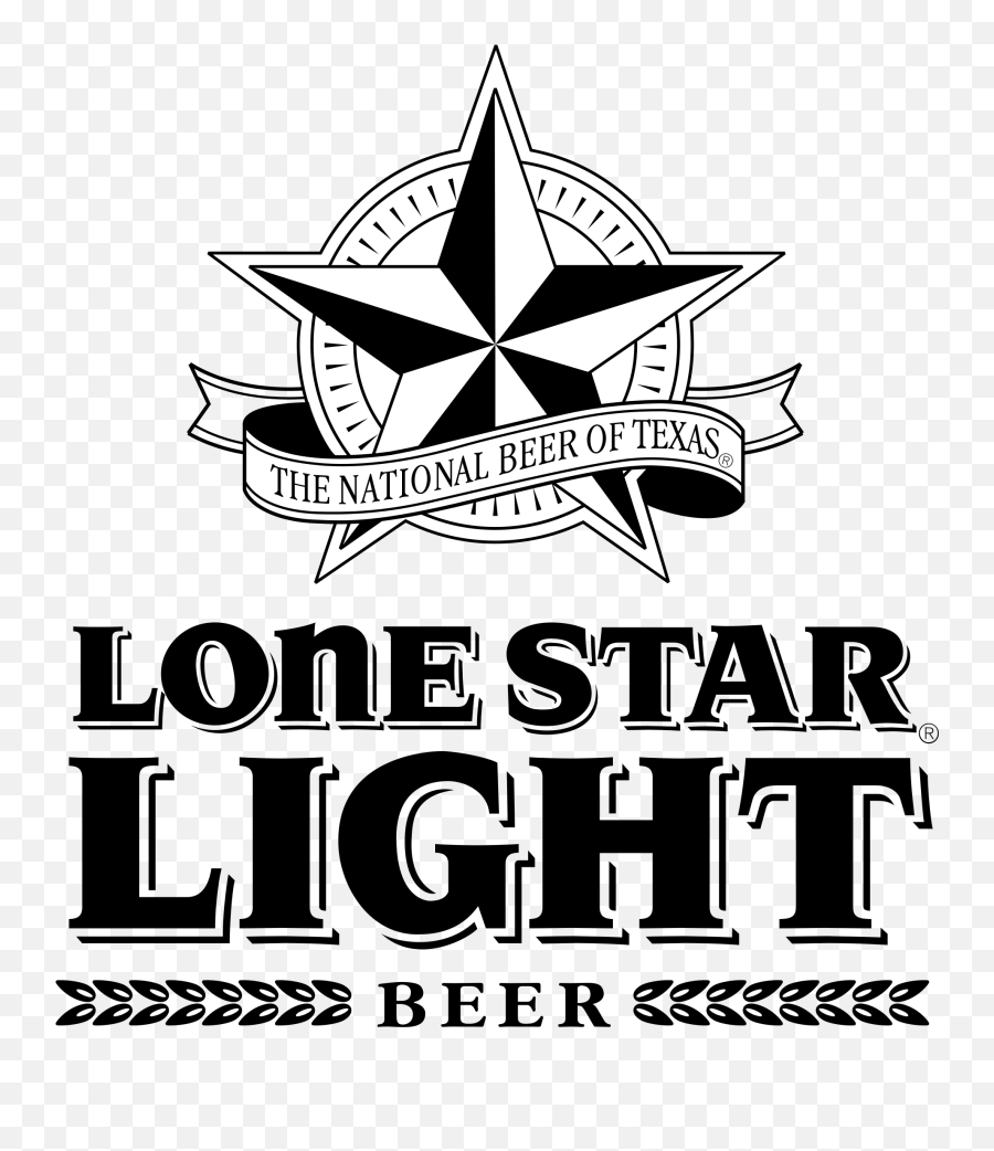 Lone Star Light Logo Png Transparent - Vector Lone Star Beer Logo,Texas Star Png