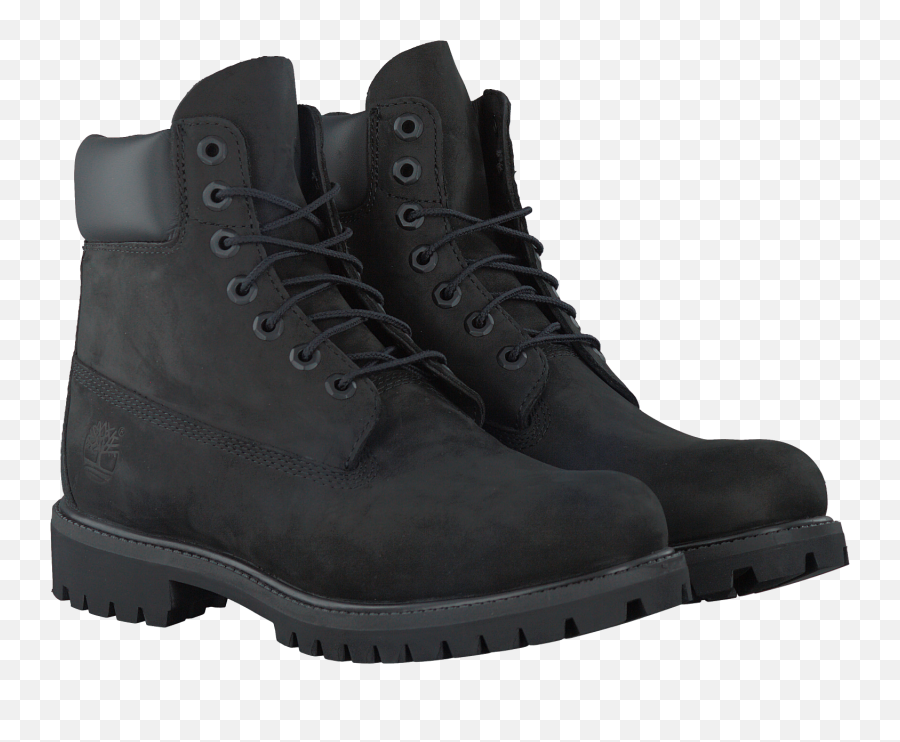Black Timberland Ankle Boots 6in Png