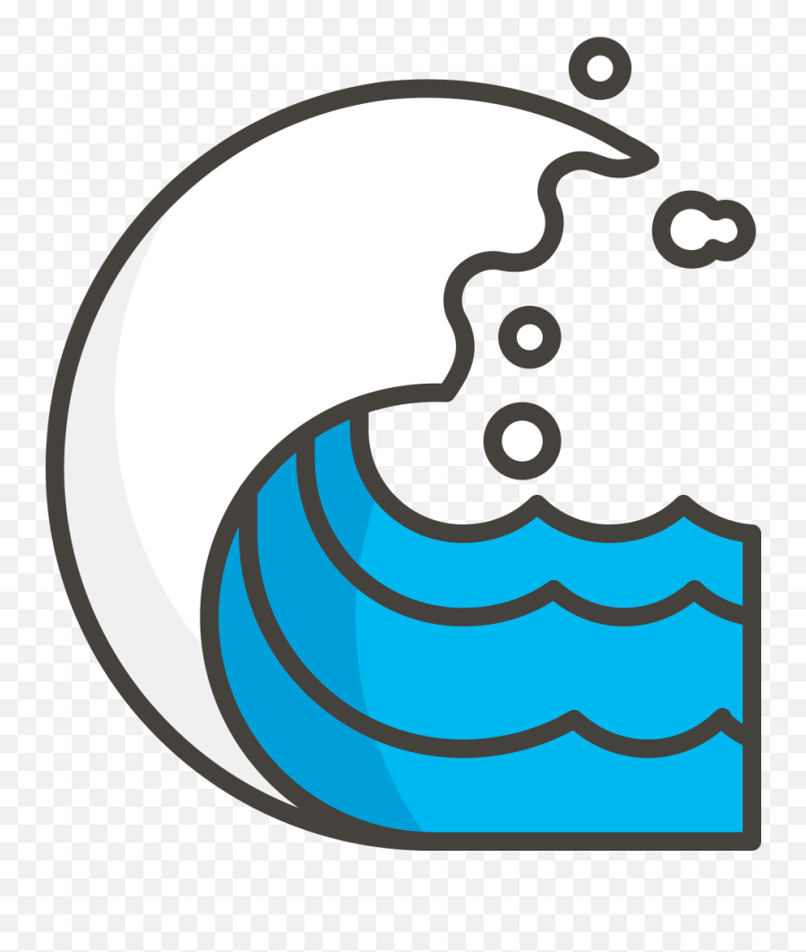 658 - Wave Icon Png,Water Wave Png