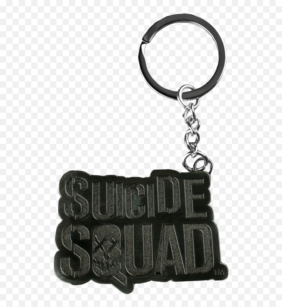 Logo Metal Keychain - Keychain Png,Suicide Squad Logo