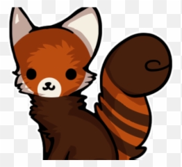 Red Panda Drawing Cute Clipart - png