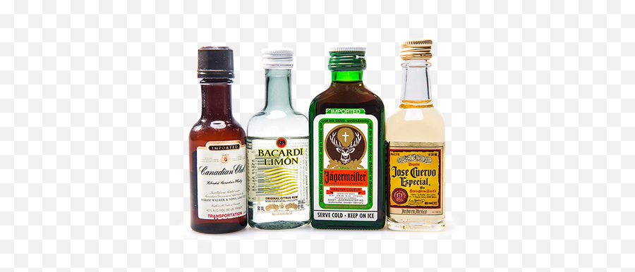 Download Hd Mini Alcohol Bottles - Mini Bottles Alcohol Png,Alcohol Bottles Png