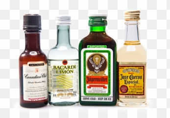 Download Hd Mini Alcohol Bottles - png