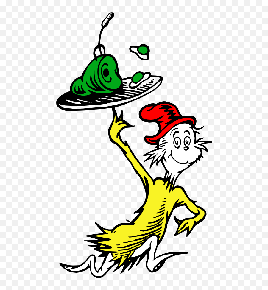 Draw Green Eggs And Ham Png Image - Seuss Green Eggs And Ham,Ham Png