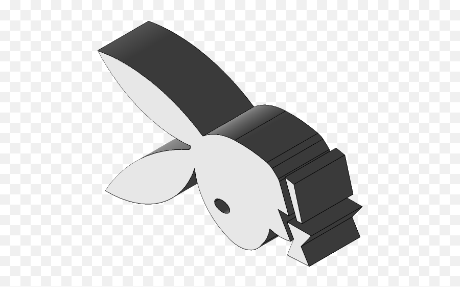 Playboy Rabbit - Cartoon Png,Playboy Bunny Logo Png