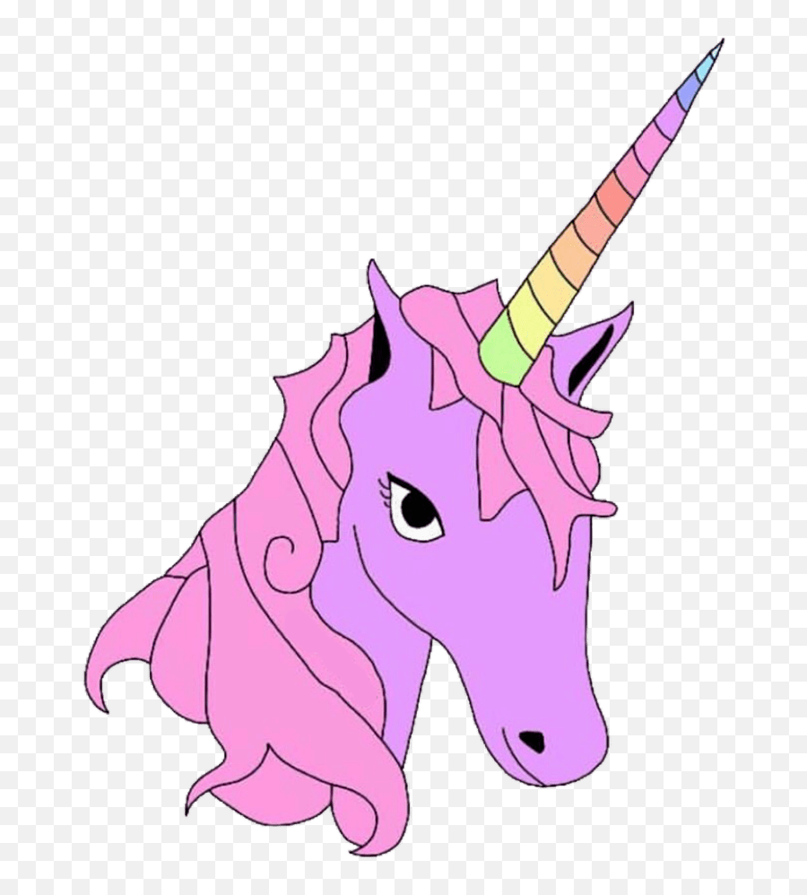 Transparent Png Tumblr Aesthetic - Png Unicorn Head,Aesthetic Png Tumblr