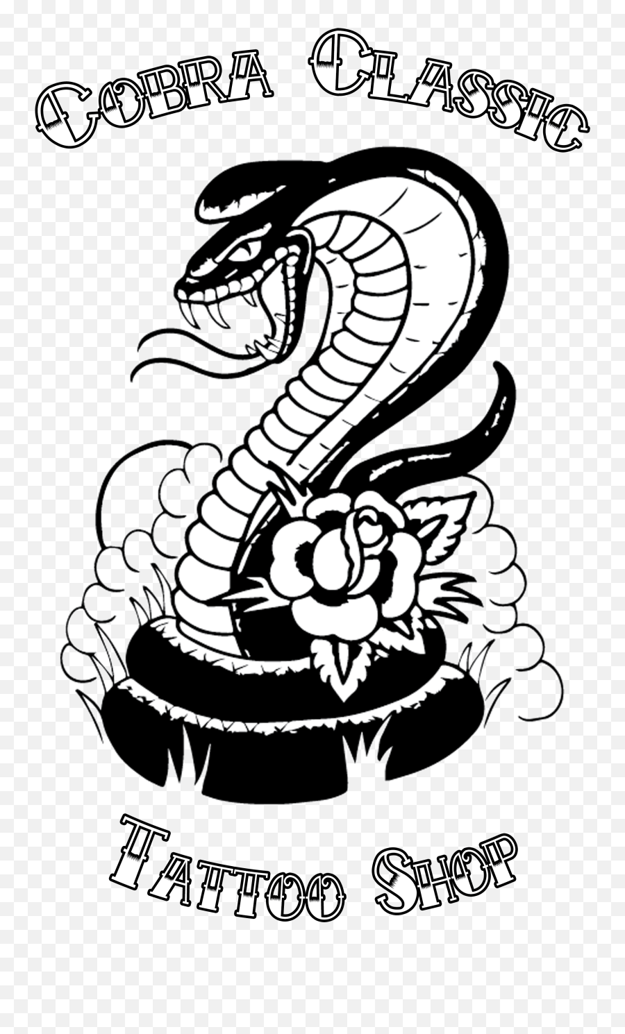 Cobra Classic Tattoo Artist Clip - Cobra Snake Tattoos Png,Snake Tattoo Transparent