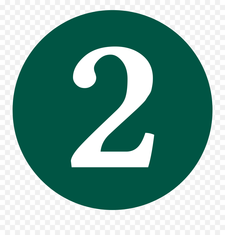Number 2 Transparent Png Image Icon 7 - Free Transparent 2 Green,Number 7 Png