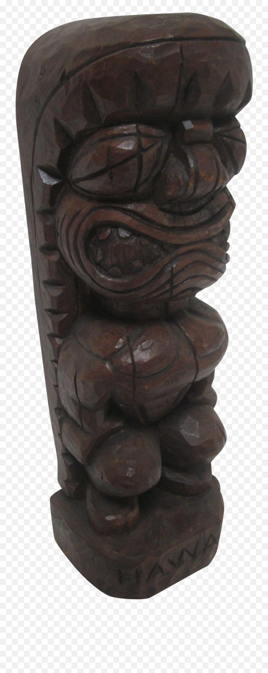 Download Tiki Statue Png Image Library - Statue Carving,Tiki Png