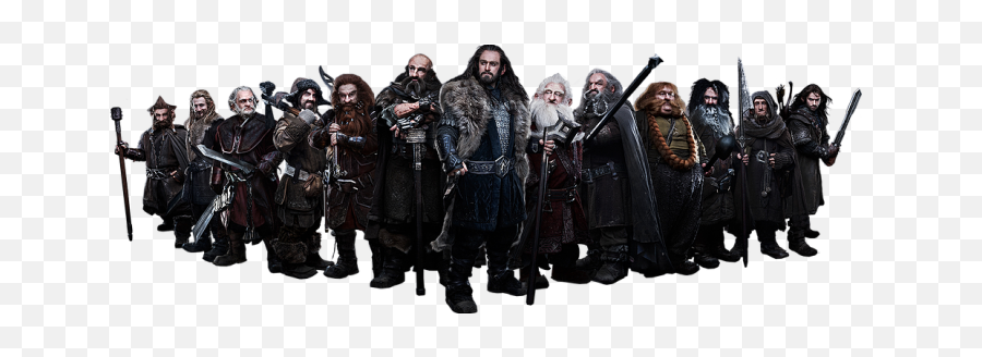The Hobbit Png - Hobbit Dwarves,The Hobbit Png