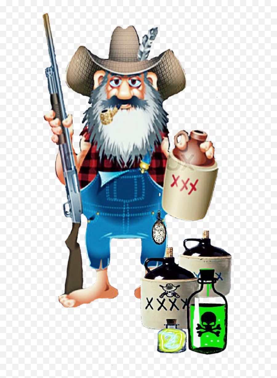 Redneck - Hillbilly Moonshine Cartoon Png,Hillbilly Png