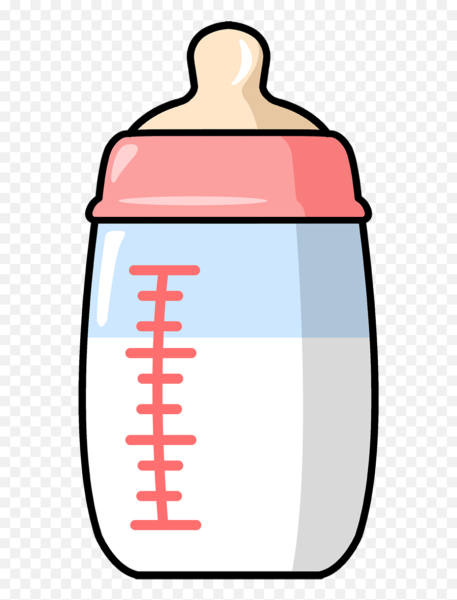 Feeding Bottle Clipart - Baby Milk Bottle Clipart Png,Milk Bottle Png