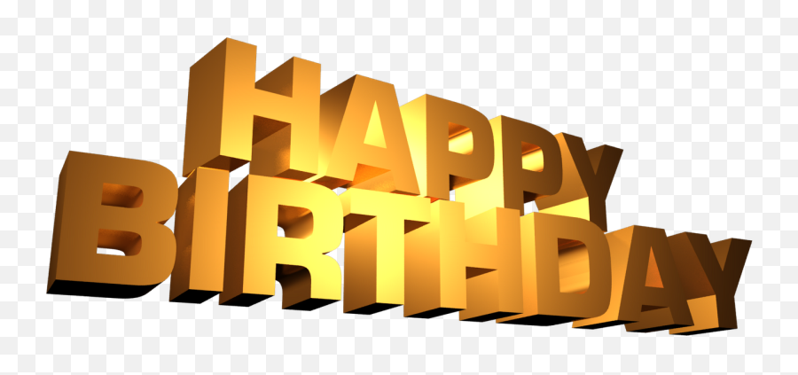 Happy Birthday 3d Text Transparent U0026 Png Clipart Free - Happy Birthday Text Png,Happy Birthday Logo