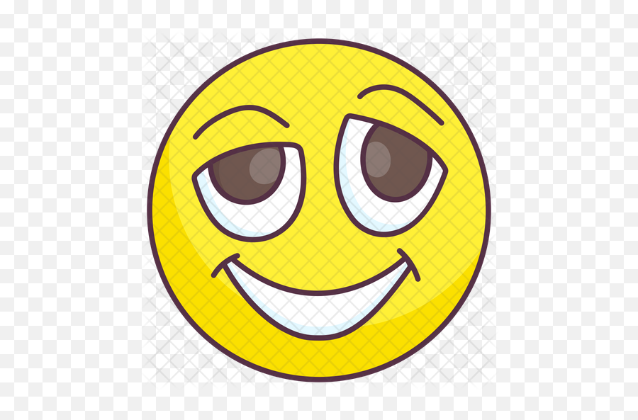 Lazy Emoji Icon - Happy Png,Nerd Emoji Png