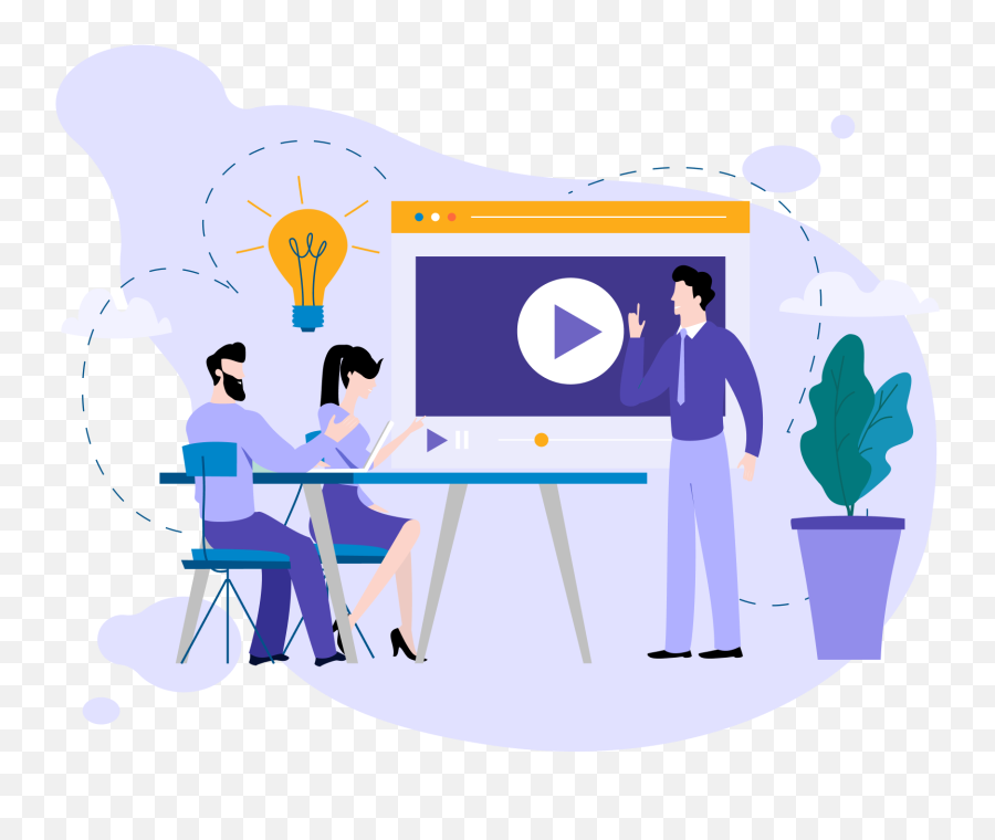 Home Animated Explainer Video Production Animation - Video Making Vector  Png,Animated Transparent - free transparent png images 