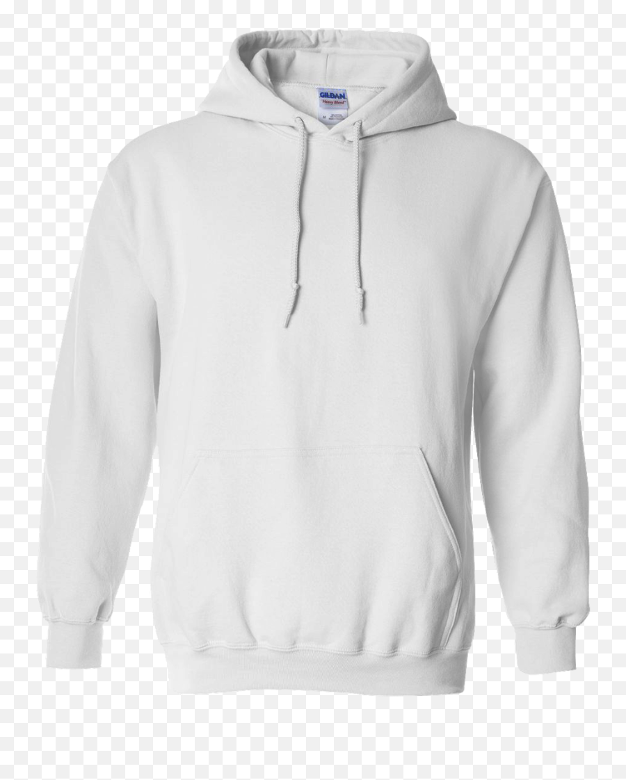 Gildan Sweatshirt Png - White Hoodie Front Png,Hoodie Png