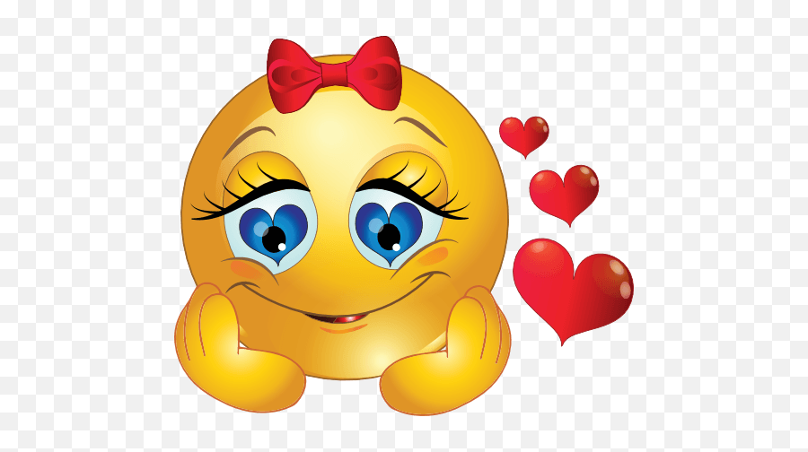 Emoticon Thinking Transparent Png - Emoji Girl In Love,Thinking Emoji Transparent