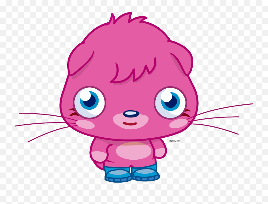 Moshi Monsters Pink Clipart Png - Moshi Monsters Super Poppet,Monsters Png