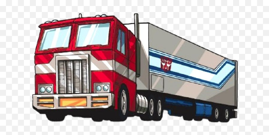 Transformers Optimus Prime Truck - Optimus Prime Png,Red Truck Png