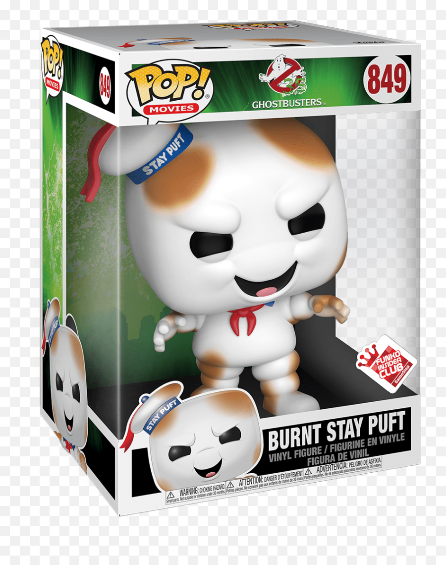 Burnt Stay Puft - Stay Puft Funko Pop 10 Inch Png,Stay Puft Marshmallow Man Png