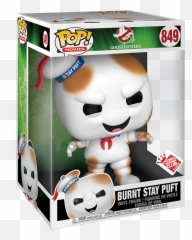 Burnt Stay Puft - Stay Puft Funko Pop 10 Inch Png,Stay Puft Marshmallow Man Png