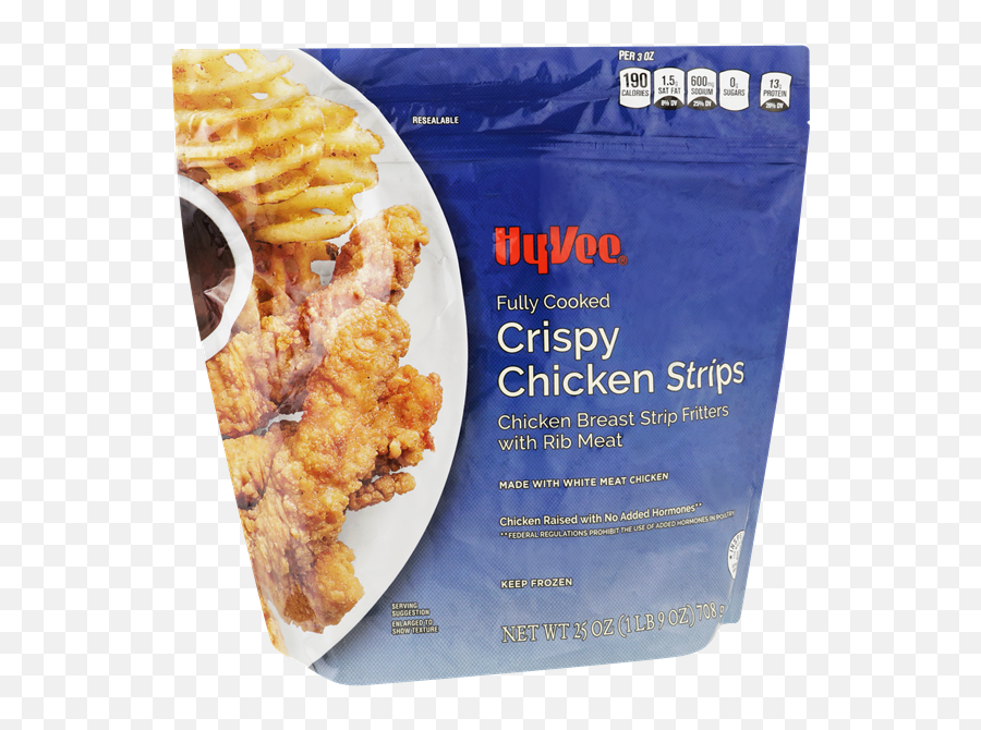 Hy - Vee Fully Cooked Crispy Chicken Strips Hyvee Aisles Karaage Png,Chicken Tenders Png