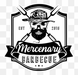 Mercenary Bbq Swag T - Western Png,Mercenary Logo