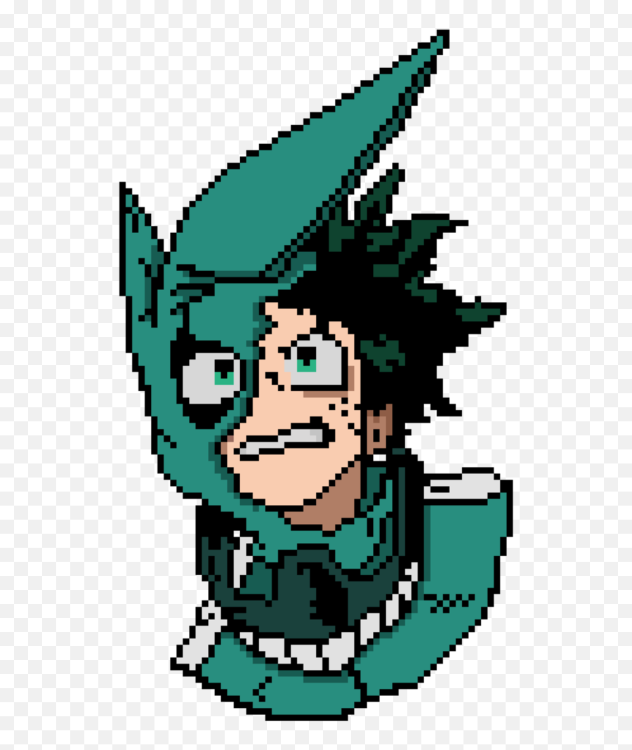 Dresser Clipart Pixel Art Transparent - Minecraft Pixel Art My Hero Academia Png,Deku Transparent