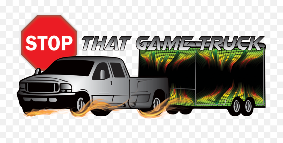 Stop - Thatgametruckbinghamtonvideogamelasertagparty Pickup Truck Png,Video Game Logos