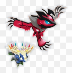 Artwork From Pokemon Rumble World - Pokemon Rumble World All Pokemons Png,Xerneas Png